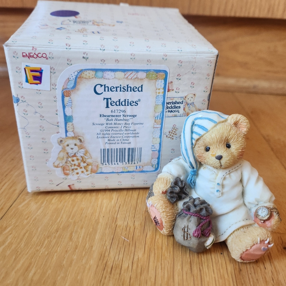 Cherished Teddies "Ebearnezer Scrooge"
